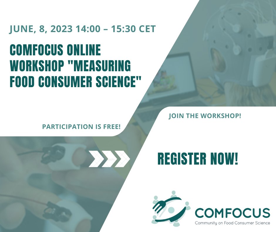🔥 Join the online workshop/discussion on June, 8, 2023 14:00 – 15:30 CET. The workshop is of interest for companies using or making commercial tools for Food and Consumer Scientists.
📣 📣 📣 Please #register using the following the link lnkd.in/dcZt5Rby