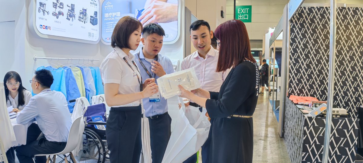 MedicalIntco's tweet photo. INTCO Medical is attending the Medical and Healthcare Fair in Hong Kong. Welcome to visit our booth at 3E-C20,C22.
https://t.co/lh8EzHdGu4
#intcomedical #HKTDC #medicalandhealthcare https://t.co/RIe6pKhCf5