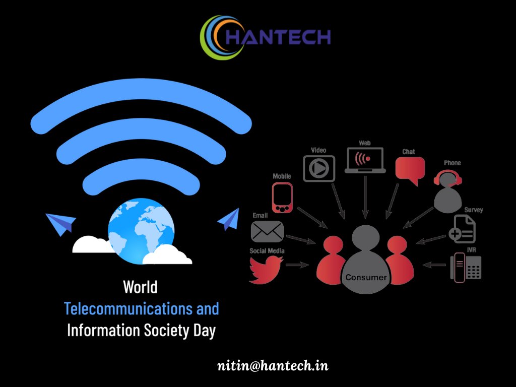 EngrHantech's tweet photo. #telecommunications  and #information  form the backbone of any society. Wishing everyone on World Telecommunication and Information #society  Day.
.
#telecommunications #society #connectionsatwork https://t.co/2dwAIbqj7P