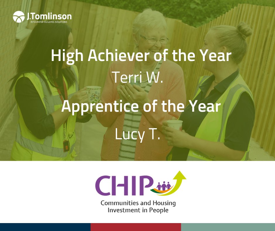 We are delighted that two of our trainees are shortlisted at the upcoming @CHICltd CHIP Awards! 🏆 We are immensely proud of both for being recognised for the hard work they put in within their roles! Congratulations and good luck to everyone who has been shortlisted!