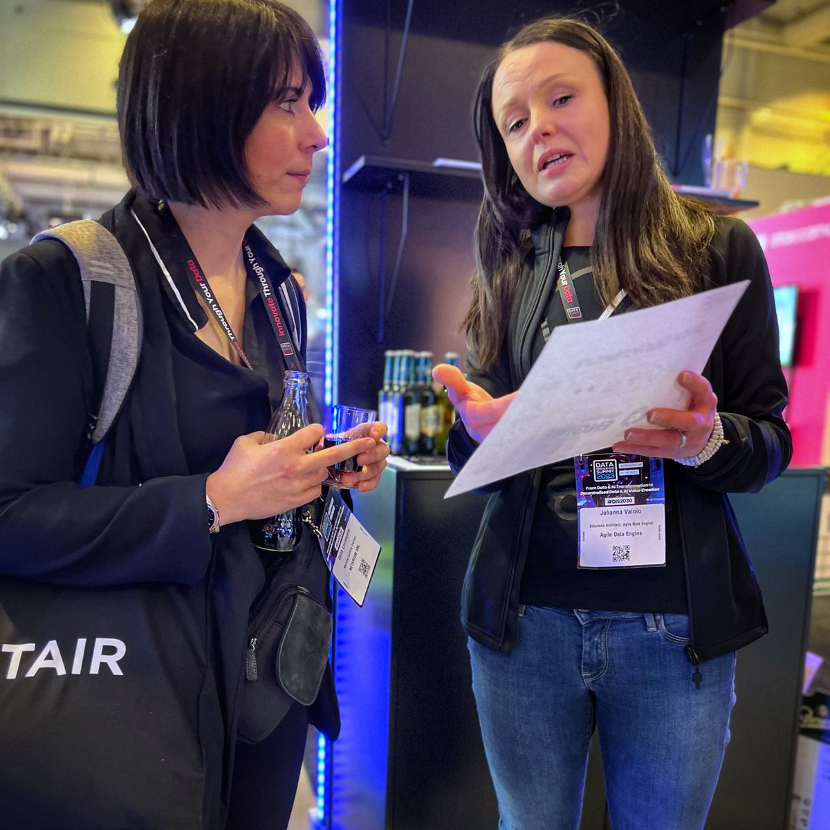 AgileDataEngine's tweet image. Our team had a fantastic time and were energized by all of the exciting interactions at @DISummit2030! 💬
Thanks to our speaker, Mikko Ollila from #kesko K-Group, for the enlightening ✨presentation on transformation from a legacy to a modern #DW!
#DataOps #DWH #SQL #BI #Data