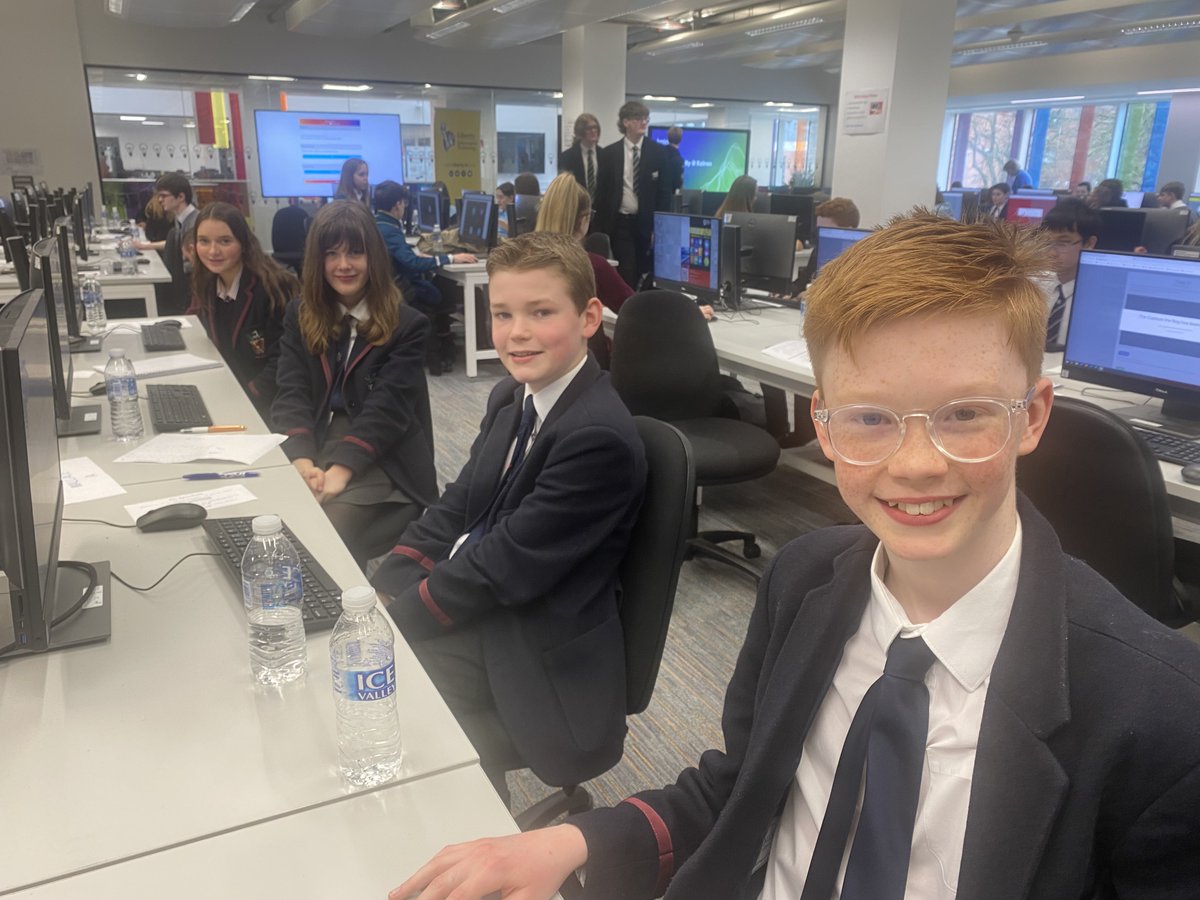 WHS_Computing's tweet image. Our Year 8s enjoyed competing at the Igloo Code competition in Belfast, with the help of our Year 13 Computing students. Well done to all involved!