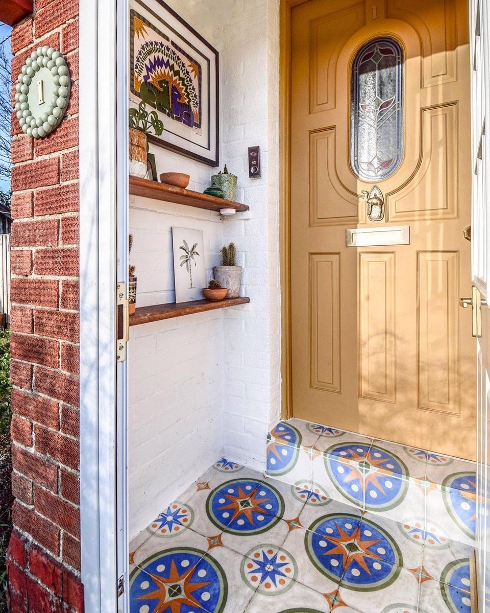 This is your sign to add a splash of colour to your exteriors. ☀️ 

 <a href="/iamhayleystuart/">iamhayleystuart</a> has elevated her wooden front door with our Garden Paint in the shade ‘Dijon.’ 💛

📷 <a href="/iamhayleystuart/">iamhayleystuart</a>

Shop now: bit.ly/3nUpOCL
