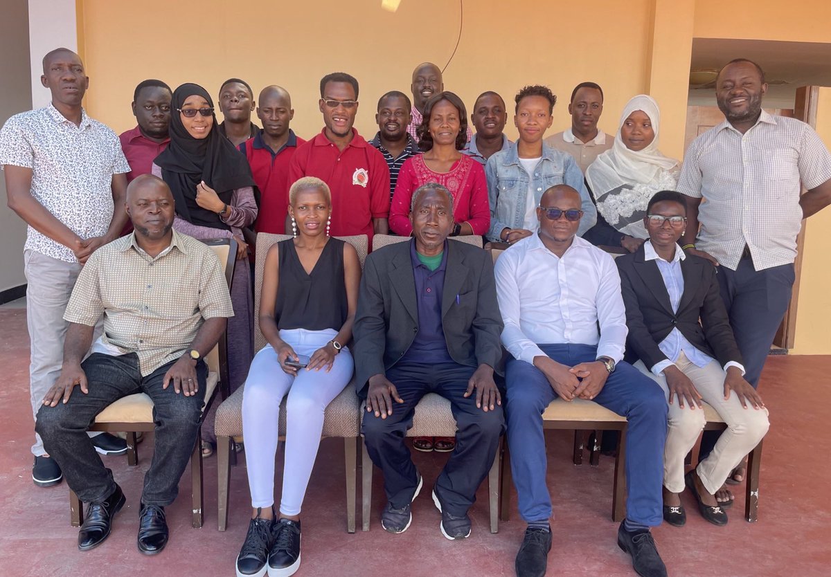DeoChambi's tweet photo. I'm honoured to teach Advanced Digital Security and Organisational Dig Sec to IT from THRDC zonal coordunits in Tanzania The ITs have been equipped with the skills and tools needed to provide Digital Security Training and strengthen organisational security at grassroots level. https://t.co/aNuk3pz1wX