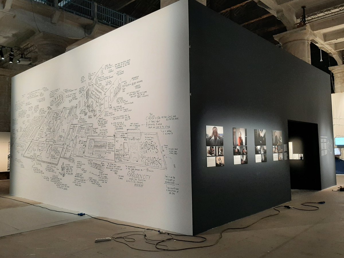 The Venice Biennale opens today and I finally get to share what we've been working on for the past year - a film and installation about how we did the Xinjiang investigation. More here: killingarchitects.com/venice-biennal… @meghara @christo_buschek #BiennaleArchitettura2023