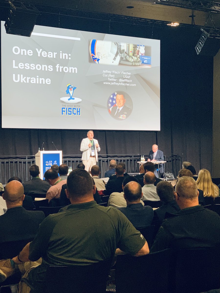 FTCNHost's tweet photo. ⁦@JeffFisch⁩ is briefing here at AOC Europe in Bonn, Germany. Stirring it up in the morning. ⁦@AOCrows⁩ ⁦@MriyaReport⁩ https://t.co/L5LBian0MB