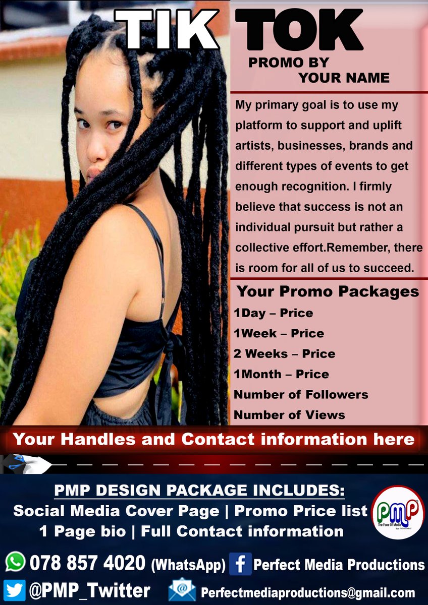 PMP_PTY's tweet photo. Have you been gaining traction on your Social Media Platforms? Get PMP social media marketing package today and we'll help you become a professional social media influencer who gets paid 💰🤑🫰🏼 #Mbali #Slee #Nonku #KennyKunene #AskAMan #AManCalledOtto https://t.co/YUCIg53AOq