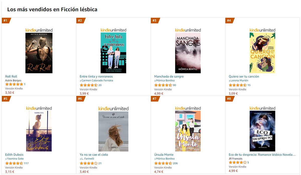 AstrixB_writer's tweet photo. ¡Gracias por darle tanto amor a 𝘙𝘰𝘭𝘭 𝘙𝘰𝘭𝘭!
¡Que mi primer libro esté allí me hace muy feliz, más aún, rodeado de escritoras brutales!
¿Ya conociste a Lucía y a Aba?
#RollRoll https://t.co/jLNFpE8mYI