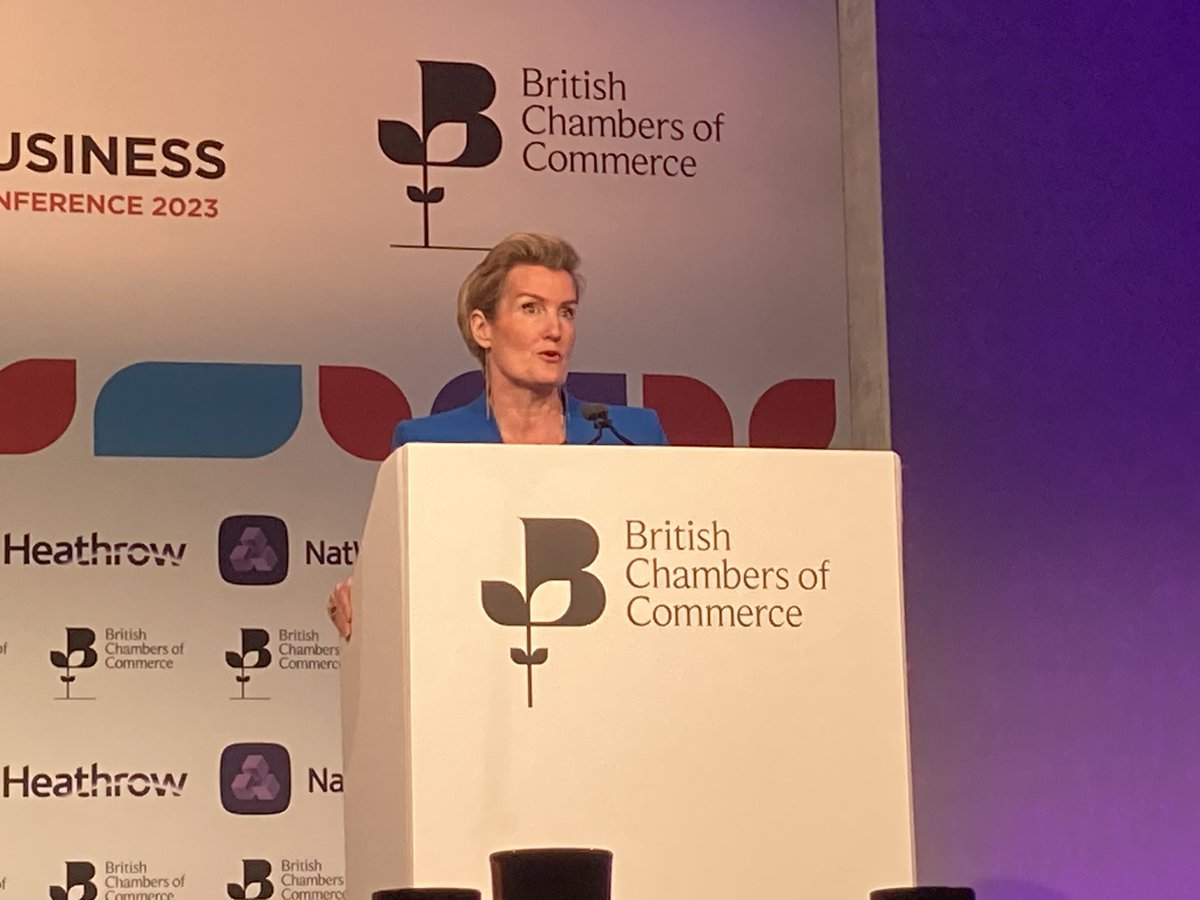 This morning <a href="/norfolkchamber/">Norfolk Chambers of Commerce</a> are at #BCCCONF taking #Norfolk’s business voice to the HEART of the Chamber network and Westminster. <a href="/BCCShevaun/">Shevaun Haviland</a> opening with the new campaign “Where Business Belongs”

Exciting day ahead alongside <a href="/AnglianWater/">Anglian Water</a>

#Business #Growth #ChambersOfCommerce