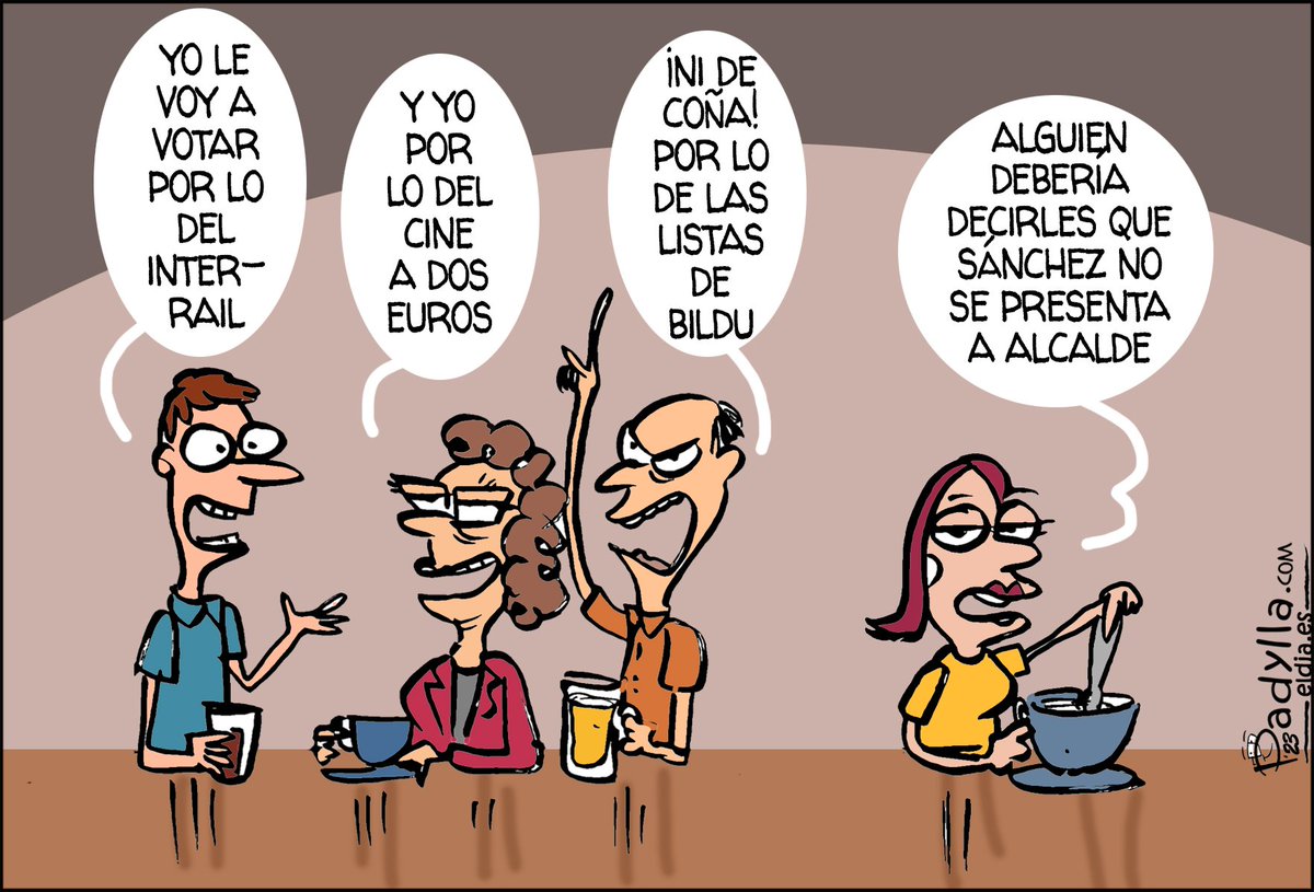 Padylla's tweet photo. ¿De qué van las elecciones?
Hoy en @eldia y @laprovincia_es https://t.co/IGugmSGtip