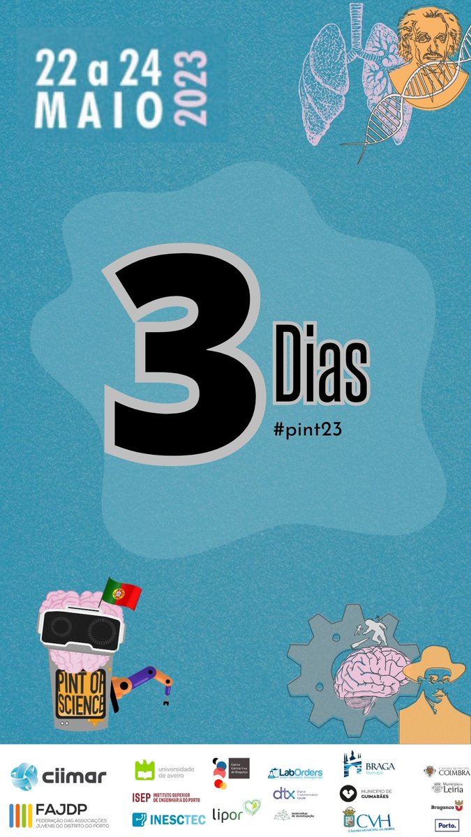 Por esta altura já deves saber em que cidade vais assistir… no entanto, se fores daquelas pessoas muito indecisas (porque todos os cartazes estão TÃO bons 😜) podes sempre voltar a espreitar os destaques de cada cidade. 

#pint23 #pintworld #pintofscience #pintofscienceportugal