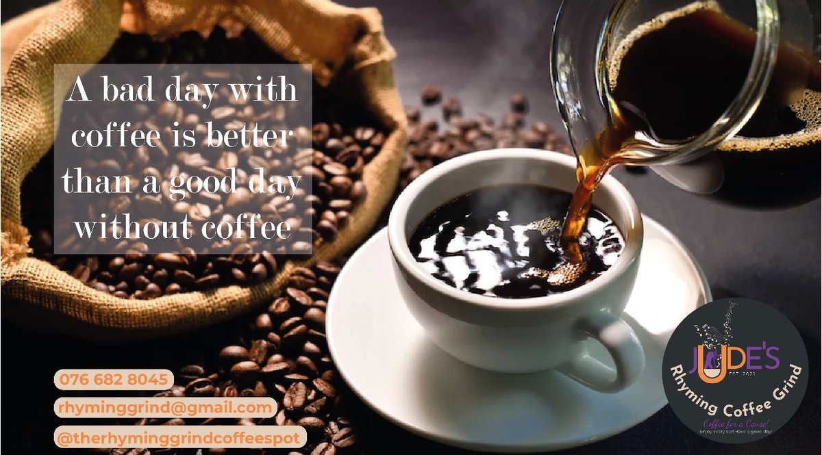 Especially when its Judes coffee!
#rhyminggrindcoffee #judelouw #capetown #mediumroast #darkroast #coffeeforacause 📷rhyminggrind@gmail.com 📷076 682 8045