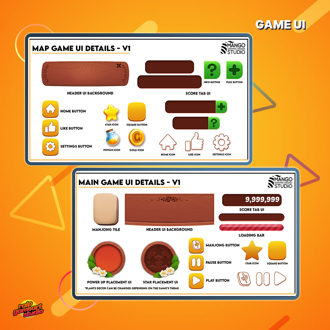 ralpgames's tweet photo. A captivating game UI is the key to a truly immersive gaming experience! With detailed graphics, smooth animations, and intuitive menus, you'll be immersed in the world of the game like never before. Here are some Game UIs we have created.

#Ralpgame #gameUI #gameUIdesign #artph https://t.co/kQsBNnQpgZ