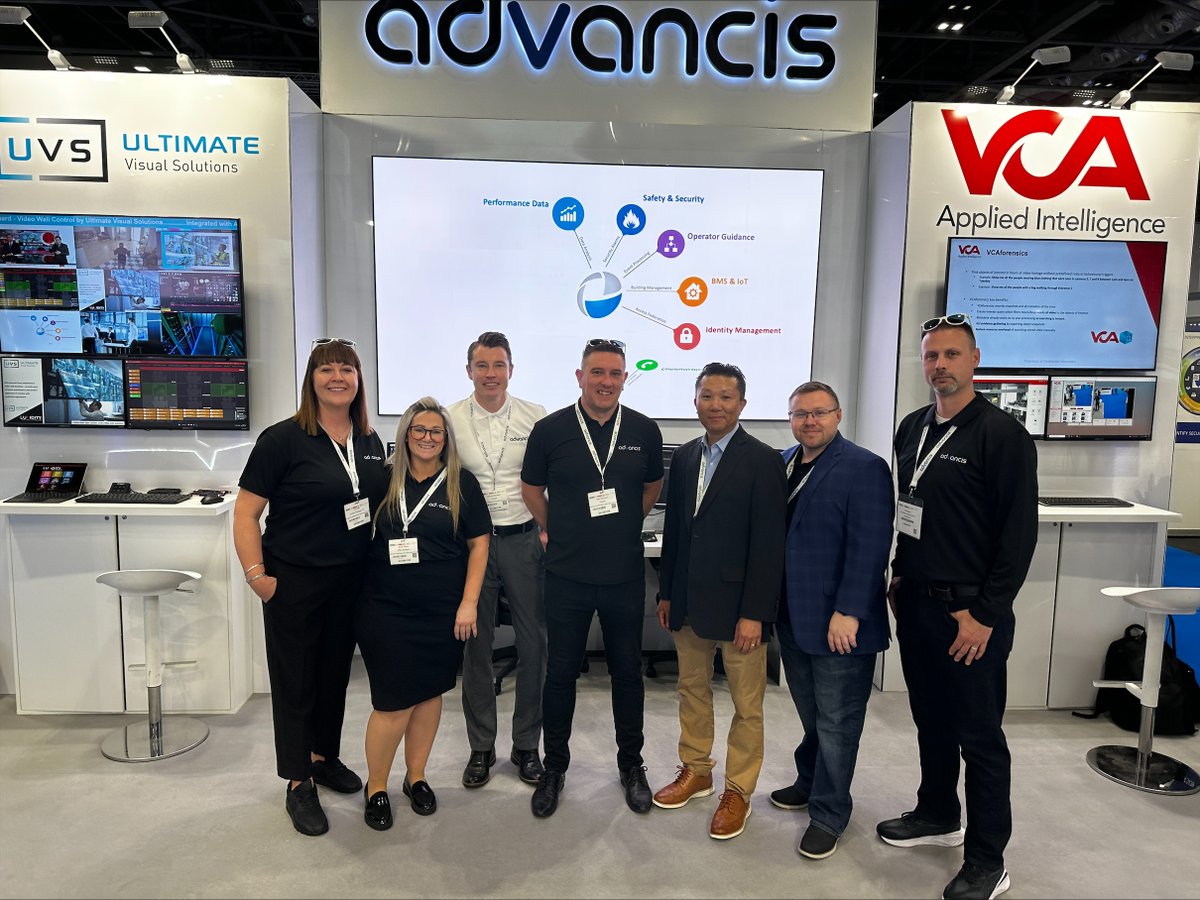 Great first day at @IFSEC with fantastic partners and a superb #Advancis team! Join us still today and tomorrow at ExCel #London stand IF3630/ IF3635.