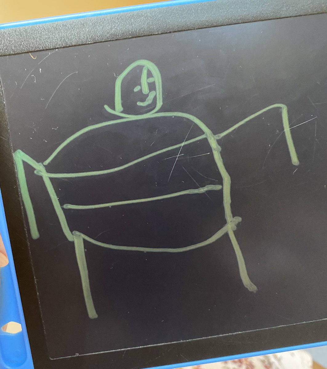 “Ma ini ayah”
“Yah liat deh abang gambar kamu”
“Kayak burger ih”
🤣🤣🤣🤣🤣🤣