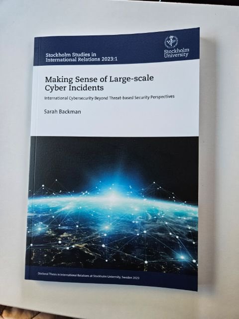 Mark Rhinard (@markrhinard) on Twitter photo Pleased to see, as proud supervisor, that <a href="/backman_sarah/">Sarah Backman</a> publicly posted her completed IR thesis. A compelling set of studies on the constructivist aspects of #cyber #governance and #cyber #breakdowns. Join us 2 June to see if the opponent agrees! <a href="/ekohistIR/">Dept of Economic History & International Relations</a> <a href="/arjenboin/">arjenboin</a> Pleased to see, as proud supervisor, that <a href="/backman_sarah/">Sarah Backman</a> publicly posted her completed IR thesis. A compelling set of studies on the constructivist aspects of #cyber #governance and #cyber #breakdowns. Join us 2 June to see if the opponent agrees! <a href="/ekohistIR/">Dept of Economic History & International Relations</a> <a href="/arjenboin/">arjenboin</a>