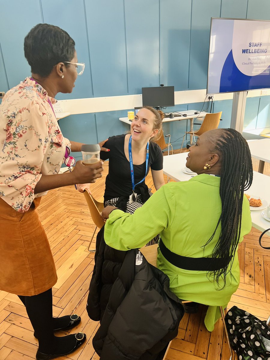 cludet2017's tweet photo. Meet and greet at @CityHackneyHV Staff wellbeing day. ❤️ #anxietyawareness #selfcare #Loveyourself #Kindness #Wellbeing #healthvisiting @abi_AAAK @ElizabethBegl18 https://t.co/Nb8XGbq7rx