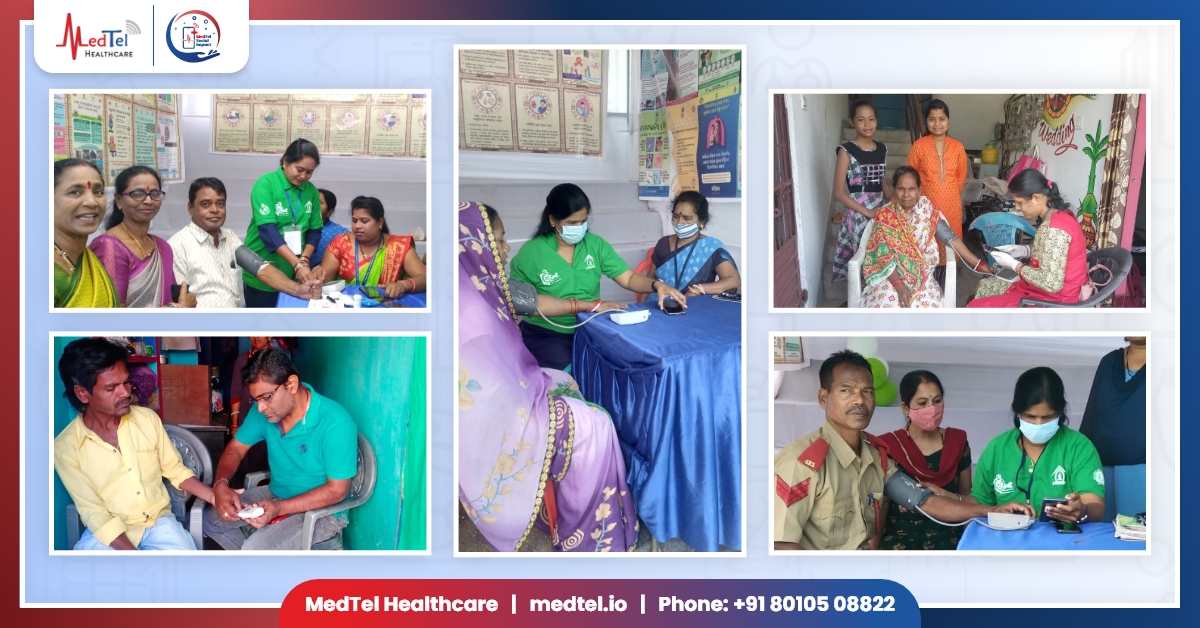 MedtelI40412's tweet photo. Berhampur Municipal Corporation in partnership with MedTel Healthcare launched "AROGYAM," a program for Household Health Screening of Slum Dwellers.🏥 

We have tested 41,803 beneficiaries across 42 wards, covering over 15,000+ households, including 16,499 men and 25,305 women. https://t.co/se4IWjVzNK