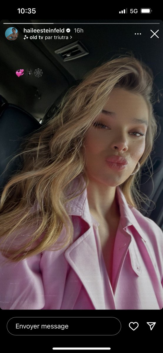 MathisMCU's tweet image. Hailee steinfield (Kate bishop - Hawkeye)

En story 🕷️🕸️ teasing ?