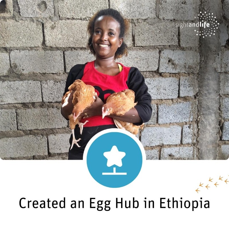 SightandLife's tweet photo. 📢 Exciting news! Our #EggHub in Ethiopia is now operational! 🐣💪
 
This project improves egg availability, fights undernutrition with eggs' vitamins, and boosts farmers' incomes in rural #Ethiopia. Together, we build stronger, healthier communities 🥚
#nutrition #sustainability