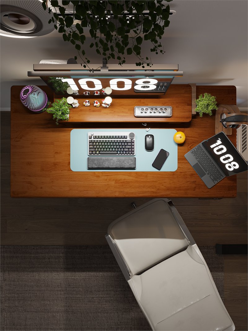 Take your workspace to the next level and introduce easy mobility! The caster wheels provide smooth mobility for our standing desks (in a set of 4)