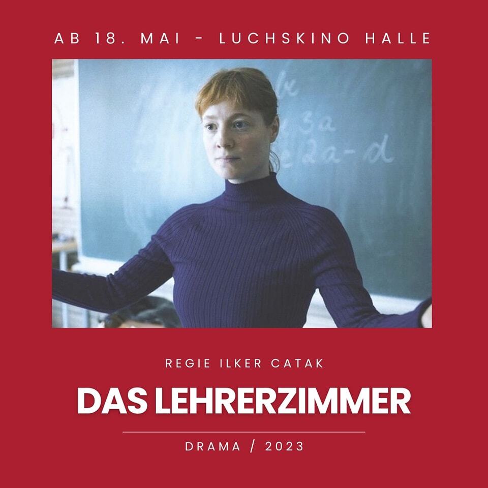 Ab Donnerstag (18. Mai) läuft im @luchskino das Drama @daslehrerzimmer.film unter der Regie von <a href="/ilkercatak/">ilker çatak</a> 
Die Lehrerin Carla ist neu im Beruf. Als sie feststellt, dass in der Schule gestohlen wird, will sie das ändern und stößt dabei auf erheblichen Widerstand im Kollegiu…