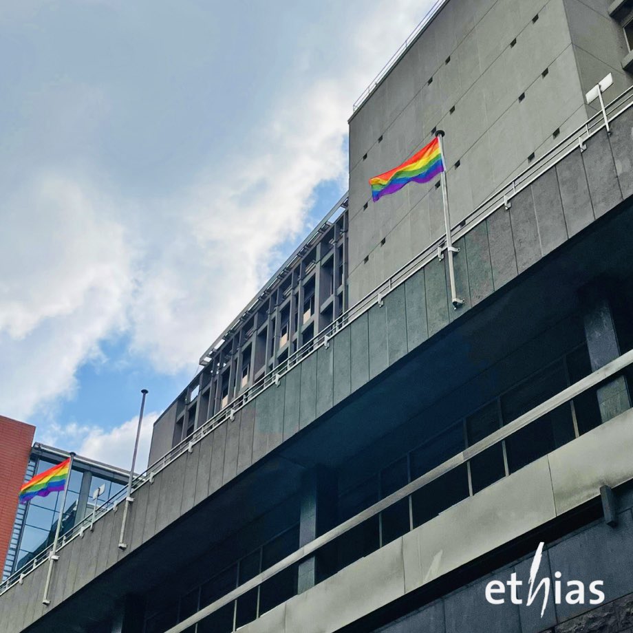 Ensemble pour une société ouverte et tolérante
🏳️‍🌈
Samen voor een open en tolerante samenleving
#Ethias