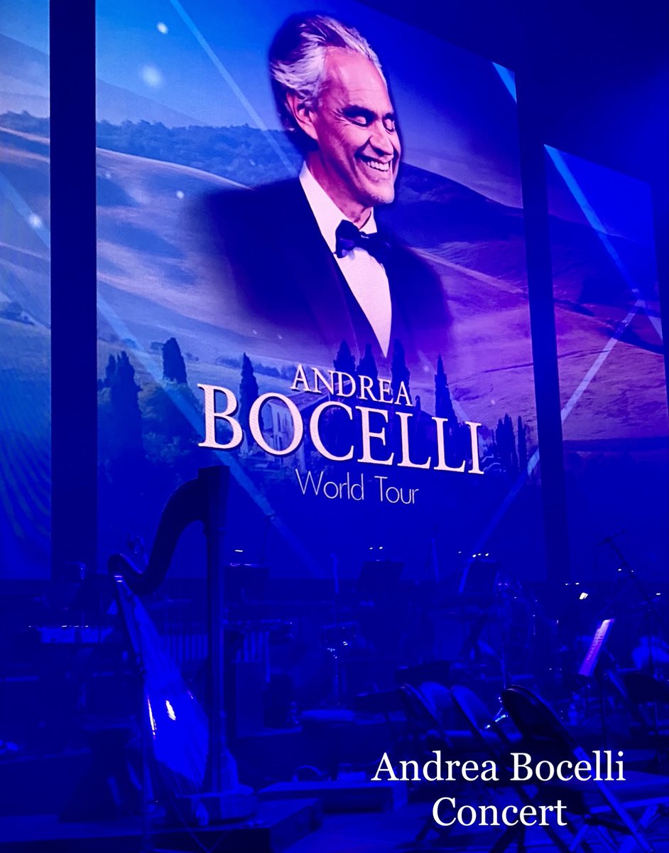 Anna Maria Mendieta (@harptango) on Twitter photo Thrilled to play with <a href="/AndreaBocelli/">Andrea Bocelli</a> in concert last weekend! A stunning concert with lots of harp!! 😃🎶 Thrilled to play with <a href="/AndreaBocelli/">Andrea Bocelli</a> in concert last weekend! A stunning concert with lots of harp!! 😃🎶