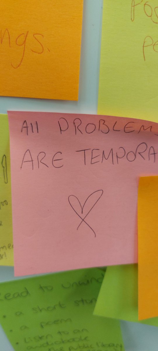 Continuing sharing our students' thoughts for #MentalHealthAwarenessWeek - if you'd like to add to these please see the whiteboard in Falmer library on level 2