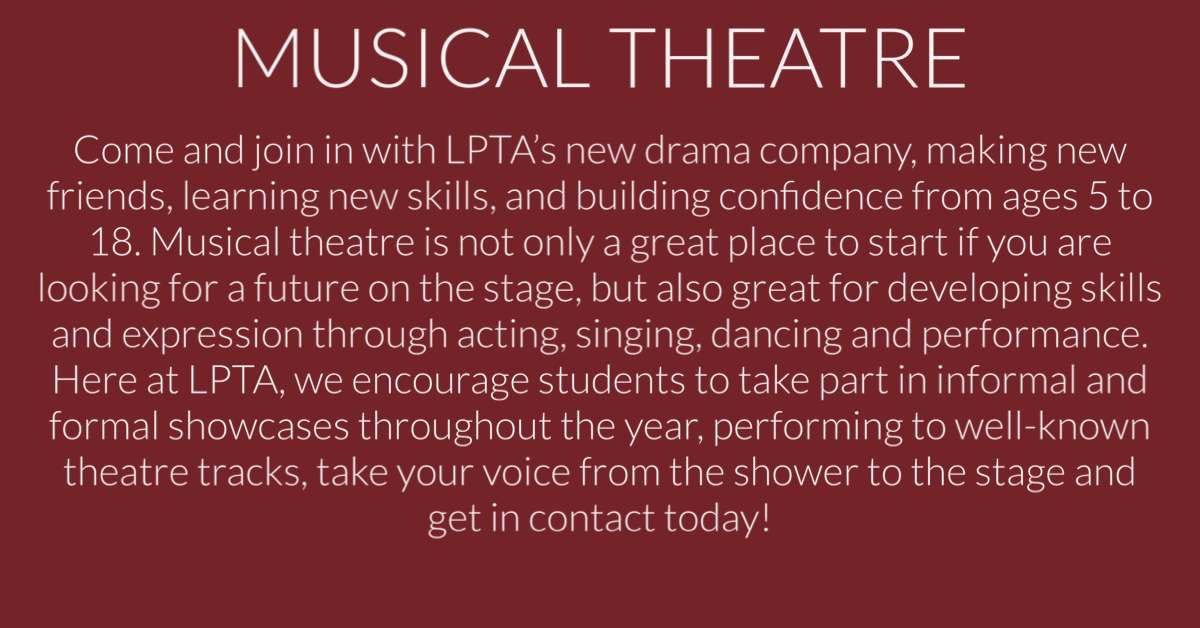 LeahParrisTA's tweet photo. Leah Parris!!
Principle of LPTA🎭🎭
Step into the spotlight and experience the thrill of the stage with musical theatre! Whether you're a performer, fan, or first-timer, the energy and excitement of a live show will leave you spellbound. #musicaltheatre ##performingarts https://t.co/A1mWXMK91I