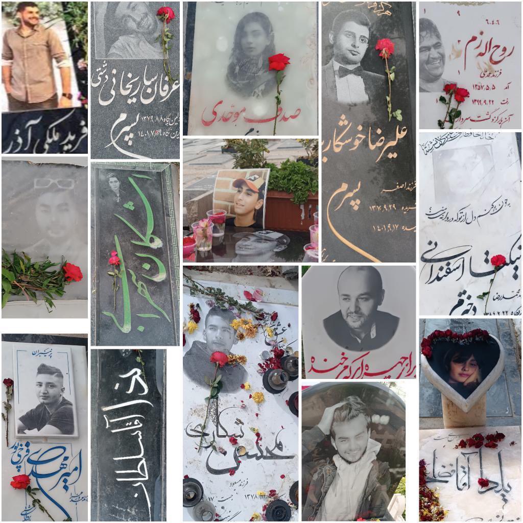 تو سایت بهشت زهرا  وقتی اسم و فامیل کسی رو وارد می‌کنی، تمام افراد با اون مشخصات رو میاره که کدوم قطعه و ردیف خاک شدن اما اسم قهرمان‌هامون رو یا نمیاره یا آدرس اشتباه میده.

دوستی در ایران این اطلاعات رو جمع کرده؛ اگر خواستین برای کسایی که می‌رن سر بزنن اطلاع‌رسانی کنید: 
(اگر