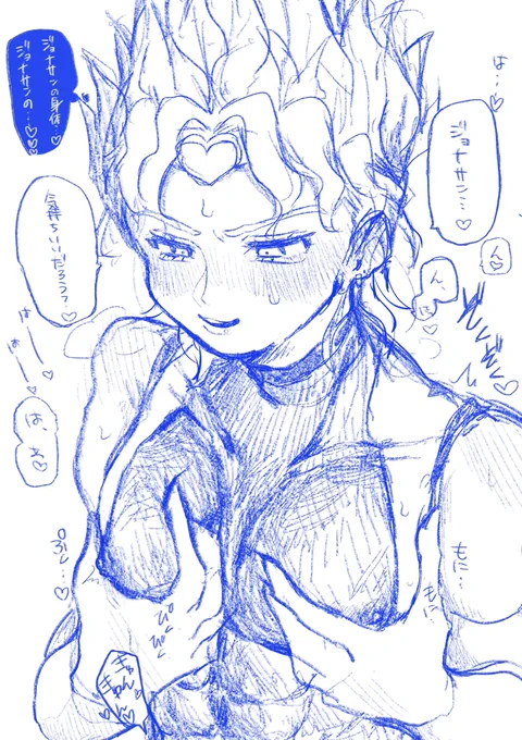 ョナサンの身体に興奮するディヨ
(ジョナディオ) 