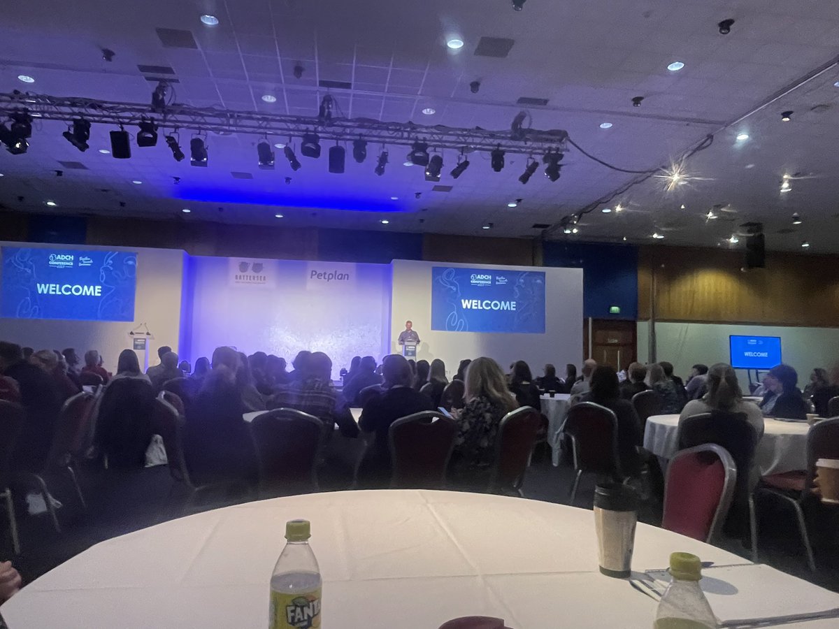 SteveJByrne's tweet photo. Morning opening at the @ADCH_News 2023 Conference 👏 🐶 🐱 #ADCH #togethertowardstomorrow #strongertogetherfordogsandcats #AssociationOfDogsAndCatsHomes @gspca @PetplanUK @Battersea_ @PetsAtHomeFdtn @AgriaPetUK @petremedy @RSPCA_official @DogsTrust @CatsProtection https://t.co/T9G3Br5VYj