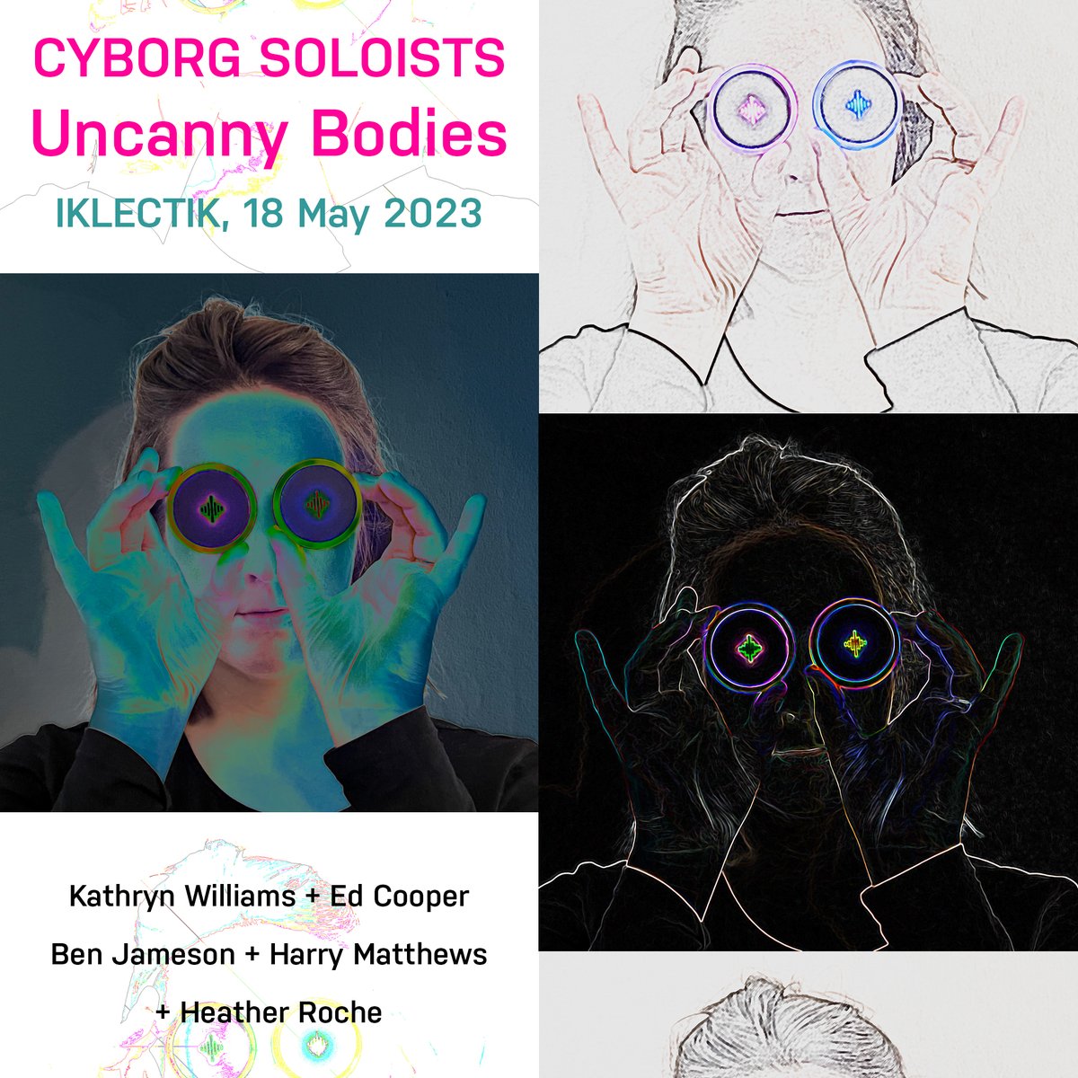 Zubin Kanga (@zubinkanga) on Twitter photo Tomorrow, <a href="/cyborgsoloists/">cyborgsoloists</a> is presenting a concert of our Call winners at <a href="/iklectikartlab/">IKLECTIK</a>. New works/performances from @kwilliflute/<a href="/getcoopered/">Ed Cooper</a>, <a href="/btjameson/">Ben Jameson</a>/<a href="/HarryMatthews22/">Harry Matthews</a>, and a set for low clarinets and electronics by @heather_roche.
iklectikartlab.com/cyborg-soloist… Tomorrow, <a href="/cyborgsoloists/">cyborgsoloists</a> is presenting a concert of our Call winners at <a href="/iklectikartlab/">IKLECTIK</a>. New works/performances from @kwilliflute/<a href="/getcoopered/">Ed Cooper</a>, <a href="/btjameson/">Ben Jameson</a>/<a href="/HarryMatthews22/">Harry Matthews</a>, and a set for low clarinets and electronics by @heather_roche.
iklectikartlab.com/cyborg-soloist…