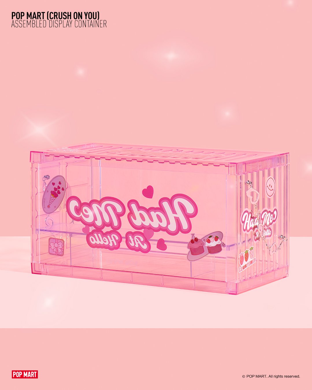 POP MART 公式 ピンクコンテナ レア POP MART JAPAN على X: 