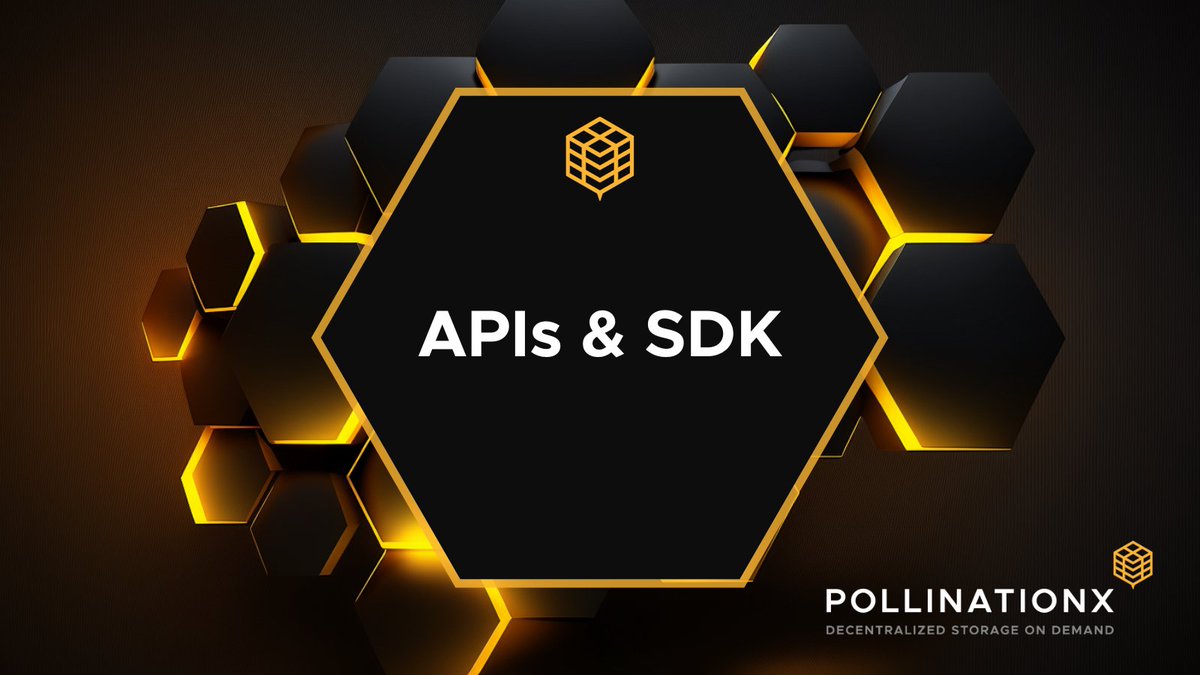 PollinationX_io's tweet photo. Ready to take control of your data?
⚡️With our easy-to-use APIs &amp; SDK, developers can easily access #decentralizedstorage for their applications.

#pollinationx #dataprivacy #web3 #opensource #web3devs https://t.co/aegII2PhC1
