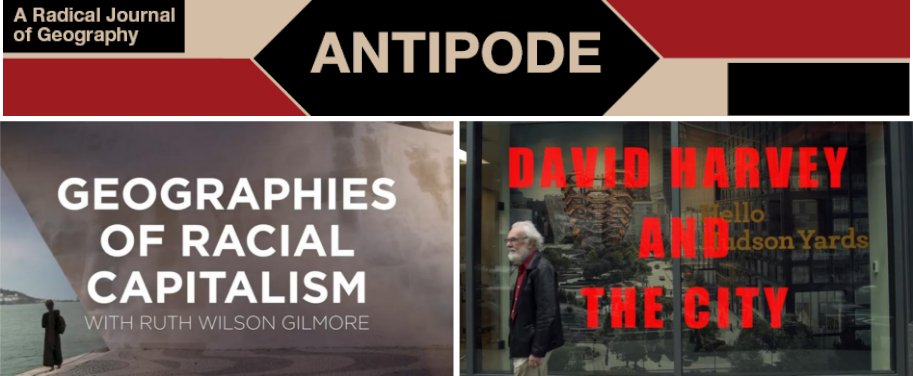 The Antipode Film Project — Call for Proposals, deadline July 31st — the Antipode Foundation welcomes proposals for short documentary videos exploring key geographic thinkers, concepts, case studies and/or interventions antipodeonline.org/2023/05/17/ant…