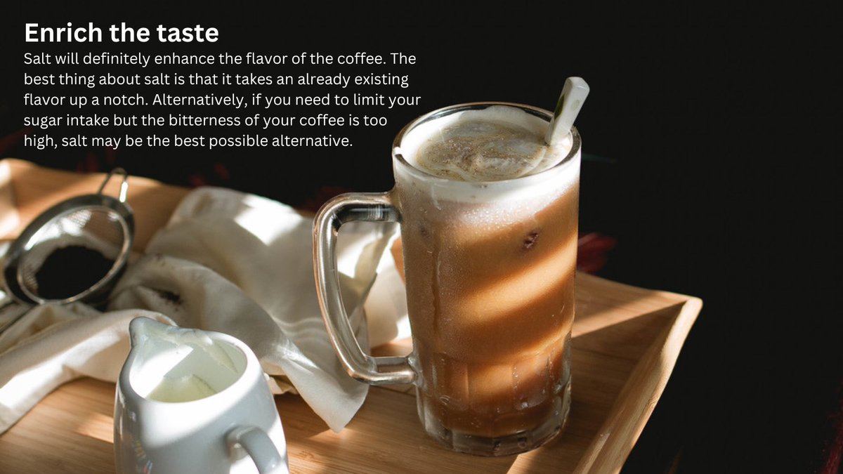 What does coffee taste when you add salt?
#KNOWLEDGE #Coffee #salt #cafe #Travel
