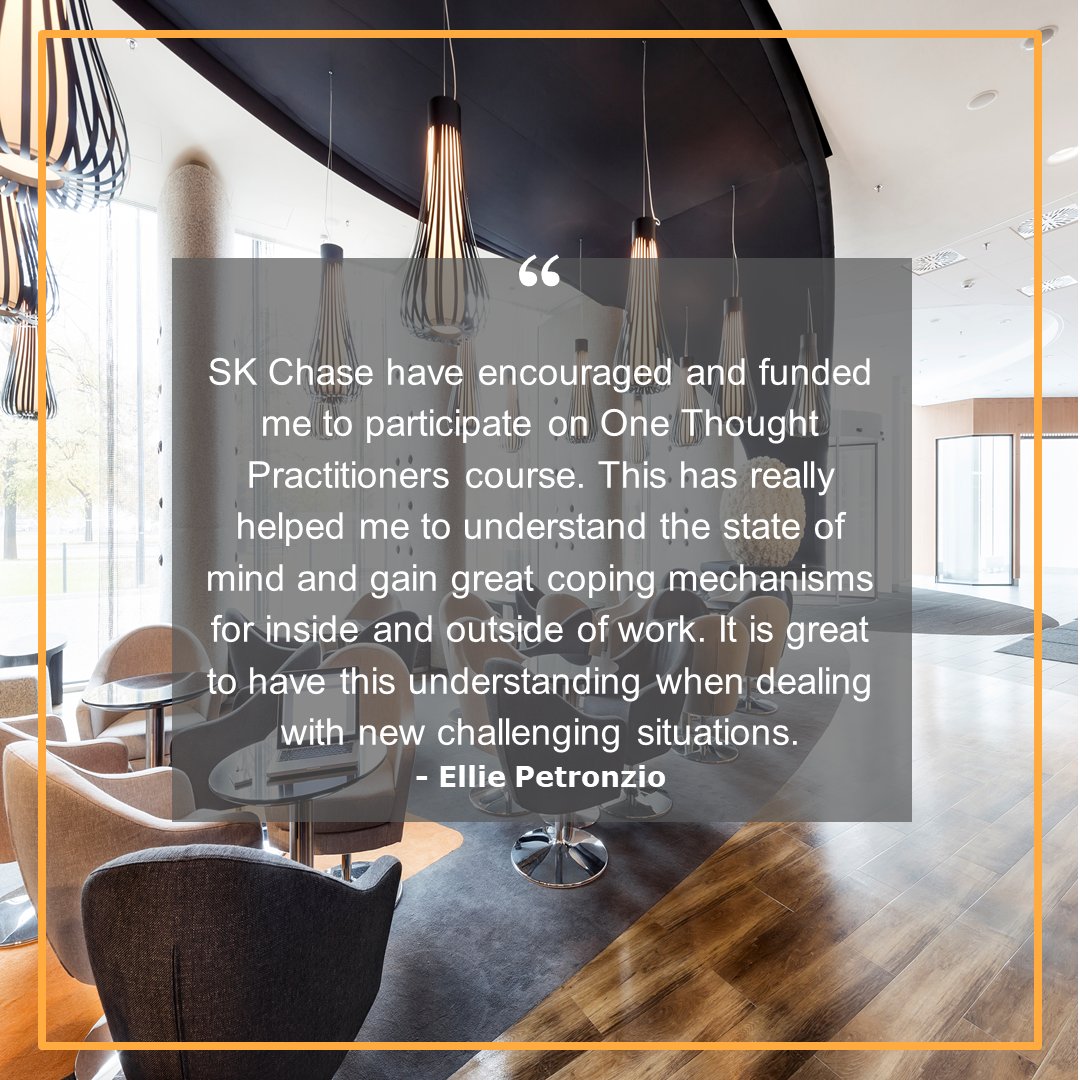 Its #mentalhealthawareness week and it’s theme is anxiety. We try our best at SK Chase to create a working environment that helps our colleagues better navigate any workplace anxiety they may have. For more info visit: tinyurl.com/uc6tpjju