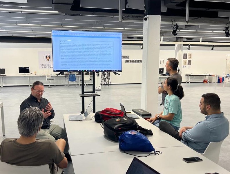 <a href="/AM_DeBenito/">Ana De Benito Trigueros</a> <a href="/GRUPOSALBIS/">SALBIS</a> researcher participated in a biomechanics training week at <a href="/hubemalab/">hubemalab</a>.
You can find more details in our web: salbis.es/2023/05/17/sem…
<a href="/herediaj_UGR/">Jose M Heredia-Jimenez</a> <a href="/ProfJimRichards/">Prof Jim Richards</a> <a href="/castan_jc/">Juan Carlos Redondo</a> <a href="/HpereiroB/">Dr. Héctor Pereiro-Buceta</a> #RoiPainceira <a href="/Unileon_ponfe/">unileon_ponferrada</a>