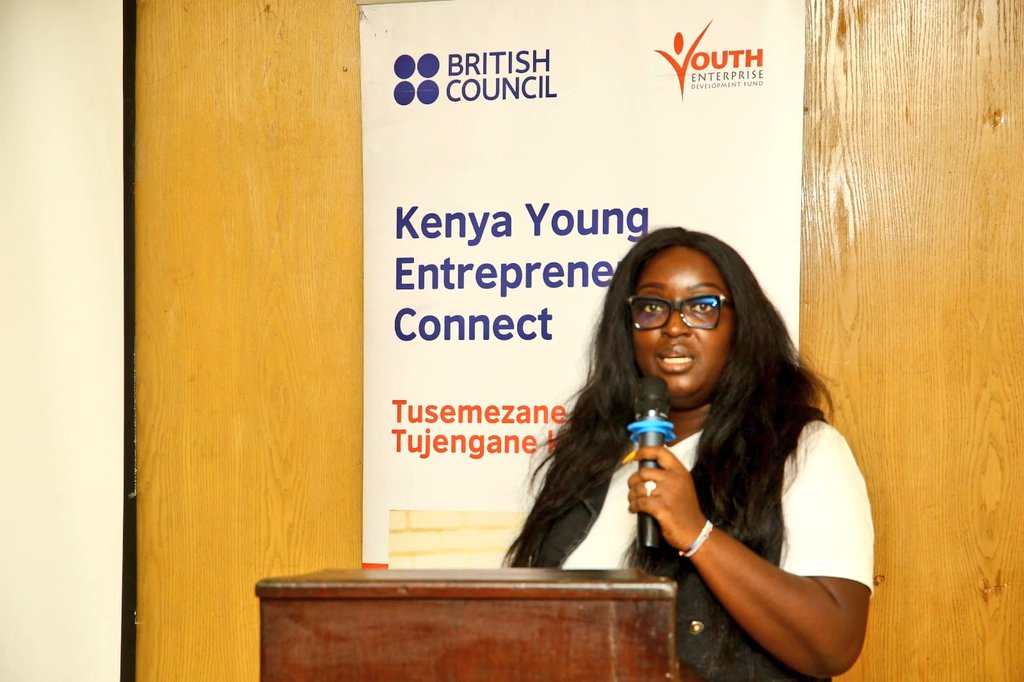 YouthFund_Ke's tweet photo. "The @ke_British is committed to partnering with Kenyan organizations to empower youth with skills &amp; knowledge to grow businesses that positively impact themselves &amp; communities. ~ @Nzike #YoungEntrepreneursConnectKe @BlagescuMonica @BarayanFatma @bensonmuthendi https://t.co/r8txDerw7P