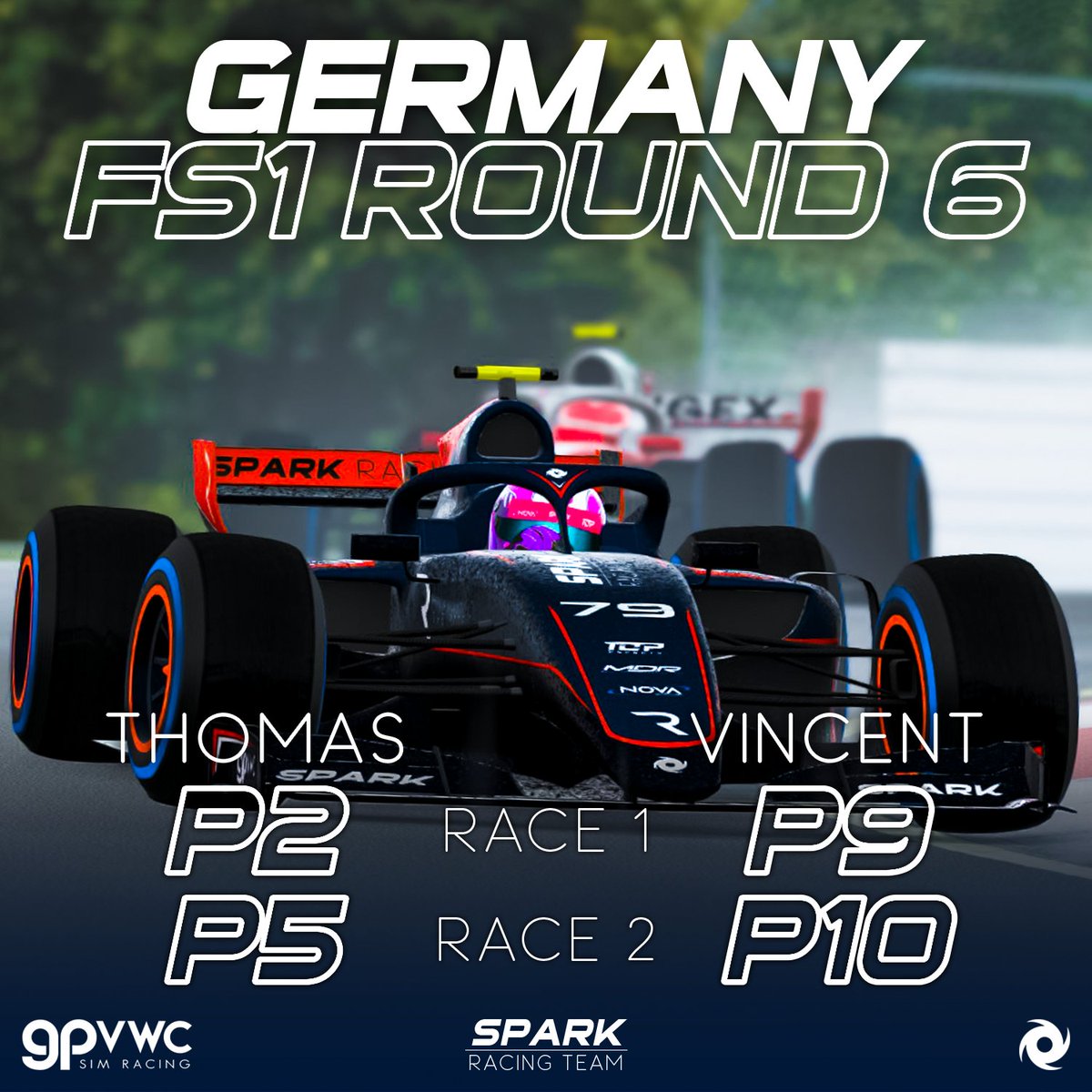The strategy was brilliant. The wets were definitely the right choice. #gpvwc #FS1 #simracing #esports #germangp #nurburgring #nürburgring #top