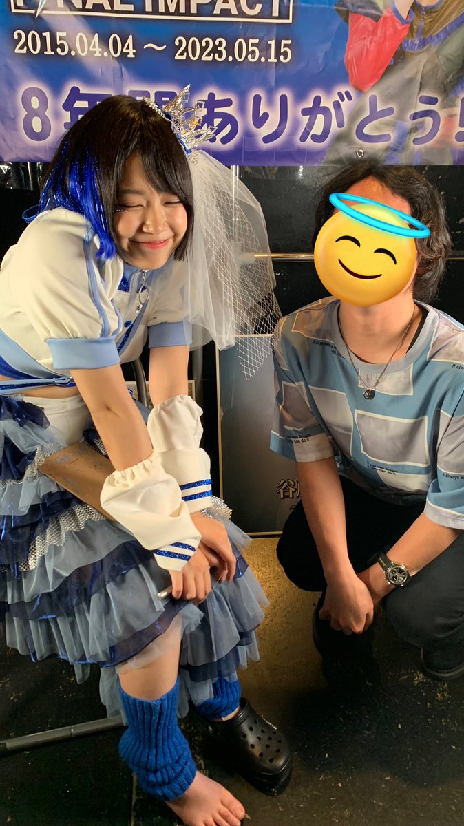 KissBeeMafun's tweet photo. 最強で最高のアイドルでした。
沢山楽しませてもらって、
素敵な人たちと出会わせてくれて、
1618日本当にありがとう😌
そして8年間お疲れ様！！
またね。のさようなら。で．．．👋 https://t.co/76FWZQkkuQ