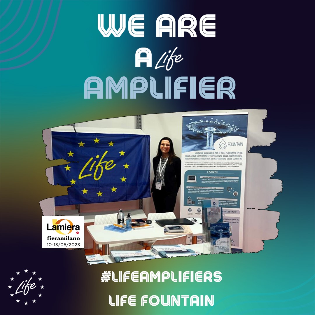 Last week we presented the @lifefountainEU at #LAMIERA, the international exhibition dedicated to the #sheet #metal #working.
Anytime is a good time to promote the #sustainability and #environmental #protection!
@LIFEprogramme  #LIFEprogramme #LIFEproject #LIFEAmplifiers #PFAS