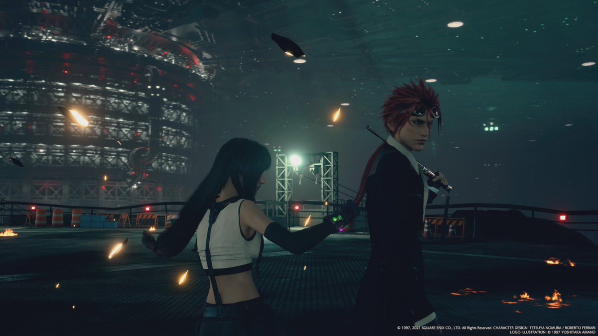 EmmaArundell's tweet photo. Ohh Tifa’s got a big storm coming if she actually pulls his hair😂❤️

#LetsMosey #FinalFantasyVIIRemake #FF7R #TifaLockhart #ティファ #Reno #レノ #RenooftheTurks #TheTurks #Shinra #Reti #VirtualPhotography #PS5Share https://t.co/VXvt4E8xIz