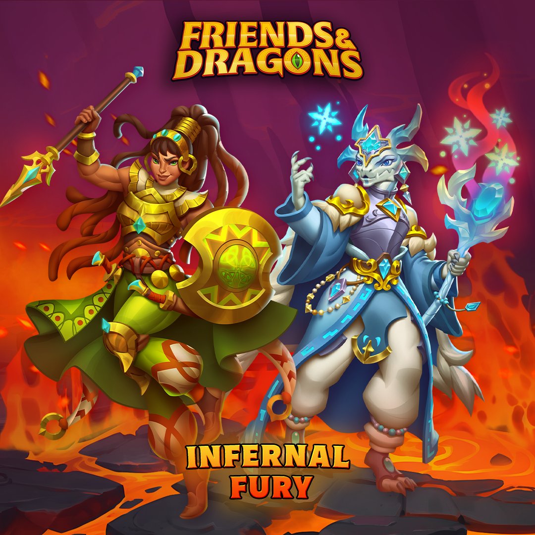 friendsndragons's tweet photo. 🔥The hunt is on; Infernal Fury is here! 🔥

Join the event to hunt Elite and Paragon monsters! Javelineers, Druids and Archers are equipped with a dangerously powerful buff that comes with a price... Try out Infernal Fury in-game to find out! 

#gaming #mobilegames #update https://t.co/V7Gt03kB3Z