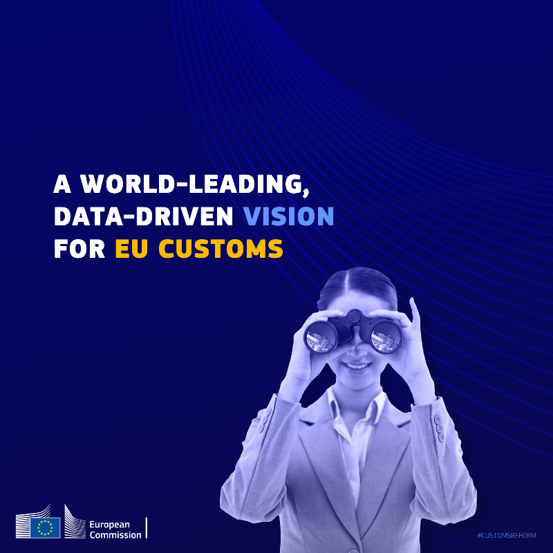 EU_Taxud's tweet photo. The most ambitious reform of the EU #CustomsUnion ever has just been put forward by the @EU_Commission!

Bringing:

💼 simpler customs processes for traders
✅ increased safety and security
🛒 more transparency in #ecommerce

All details at the link below ⤵️

#CustomsReform