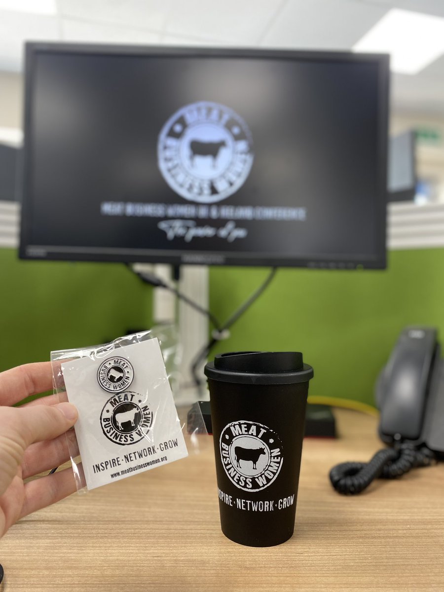 LauraJYates's tweet photo. Time to be inspired by the most inspirational women smashing careers in the meat industry. 💪 @MeatWomen Coffee at the ready in my smart new mug - thanks guys! ☕️ @bexfearon #ThePowerOfYou @PinstoneComms https://t.co/YUumbrLFqM