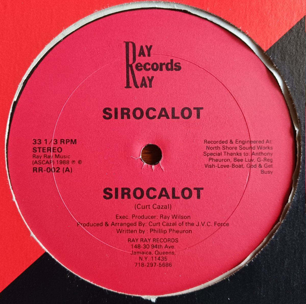 mpfortyfive's tweet image. Sirocalot- Sirocalot / Taking my stand (Long Island 1988, produced by Curt Cazal of JVC Force). 
#randomrap