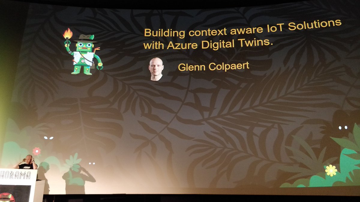Maxim_Braekman's tweet photo. @GlennColpaert getting ready for his session on Azure Digital Twins @TechoramaBE! Starting in 10mins!
#azure #DigitalTwins https://t.co/gNlRn5IY05